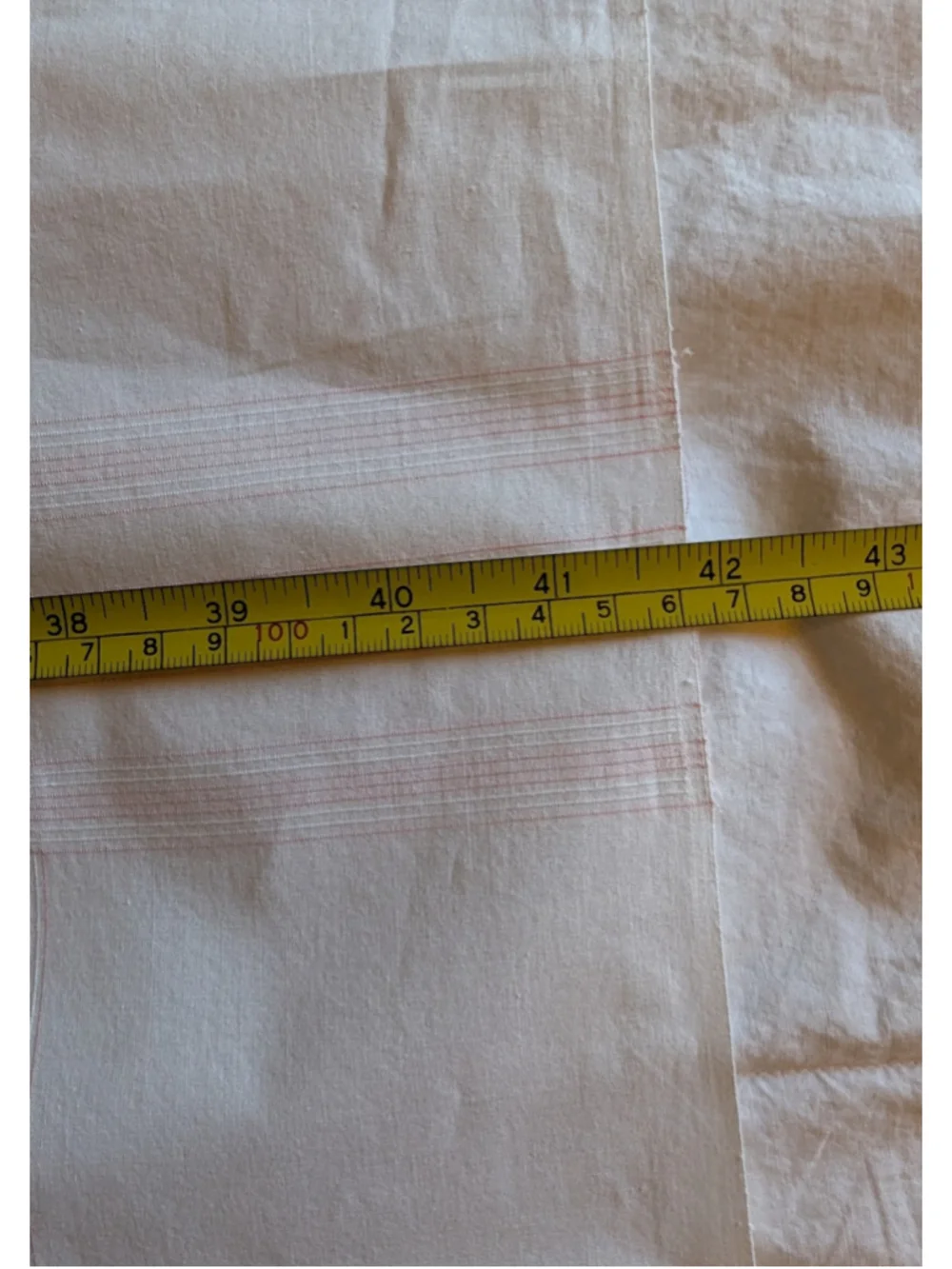 Vintage Tablecloth White Pink Plaid Dining Table Linen 42